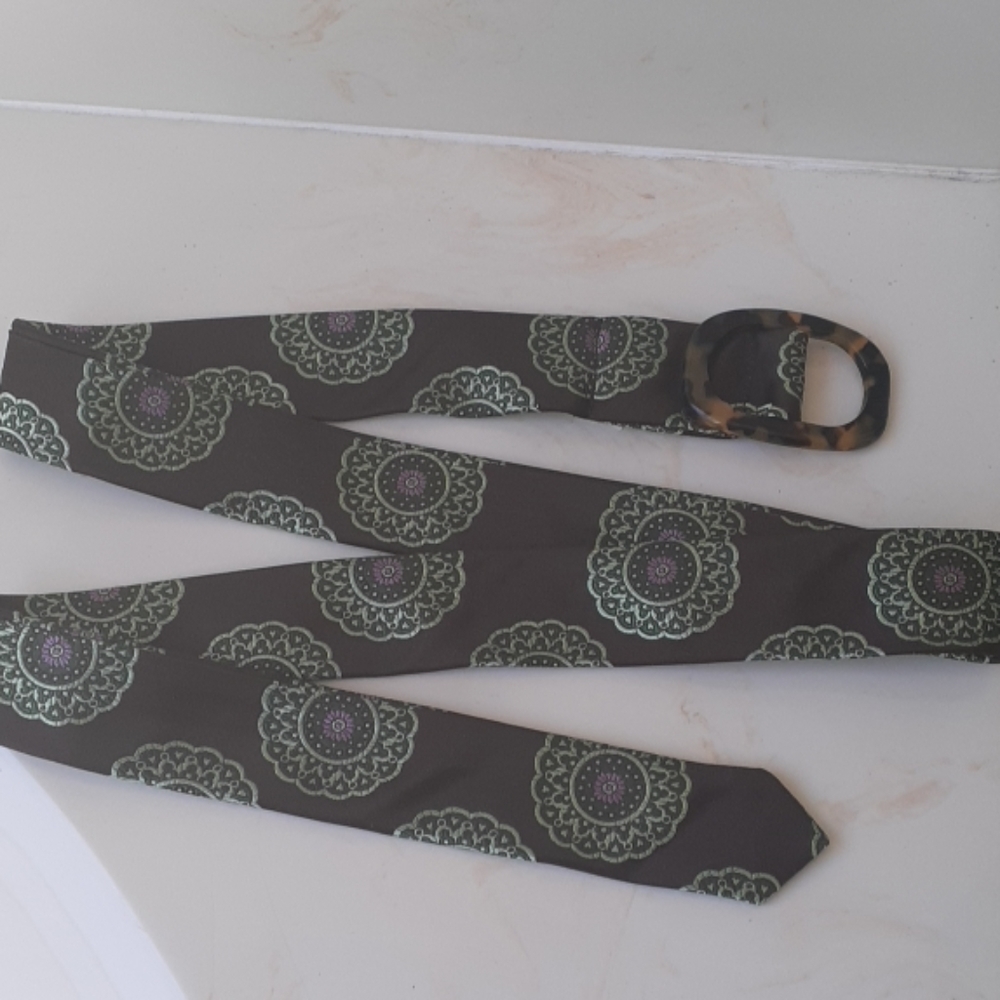 J. Crew Silk belt